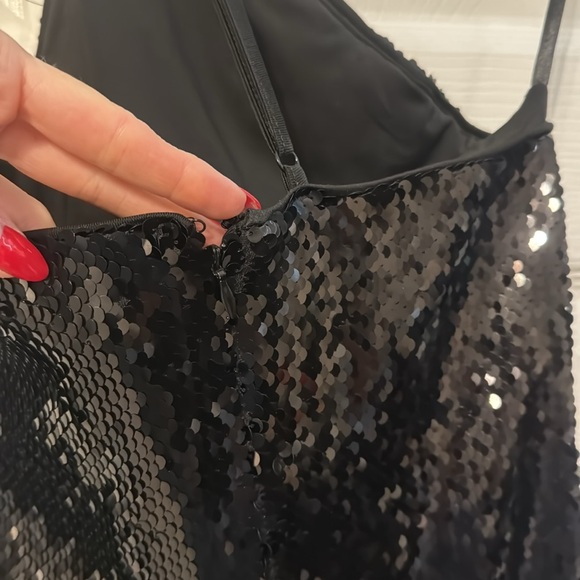NWOT Hours Trisha sequin mini dress - Picture 6 of 10